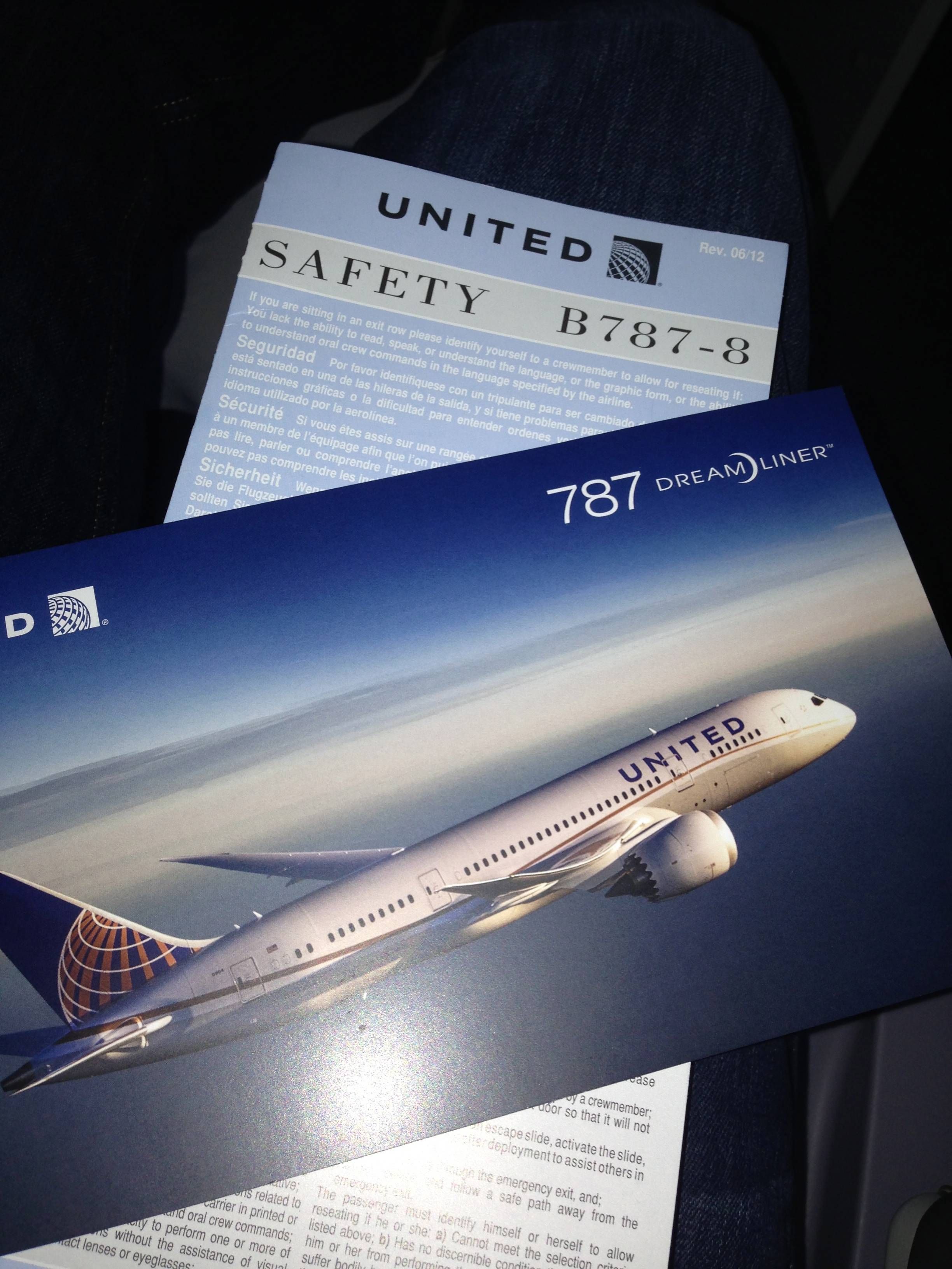 United 787 - Dreamliner