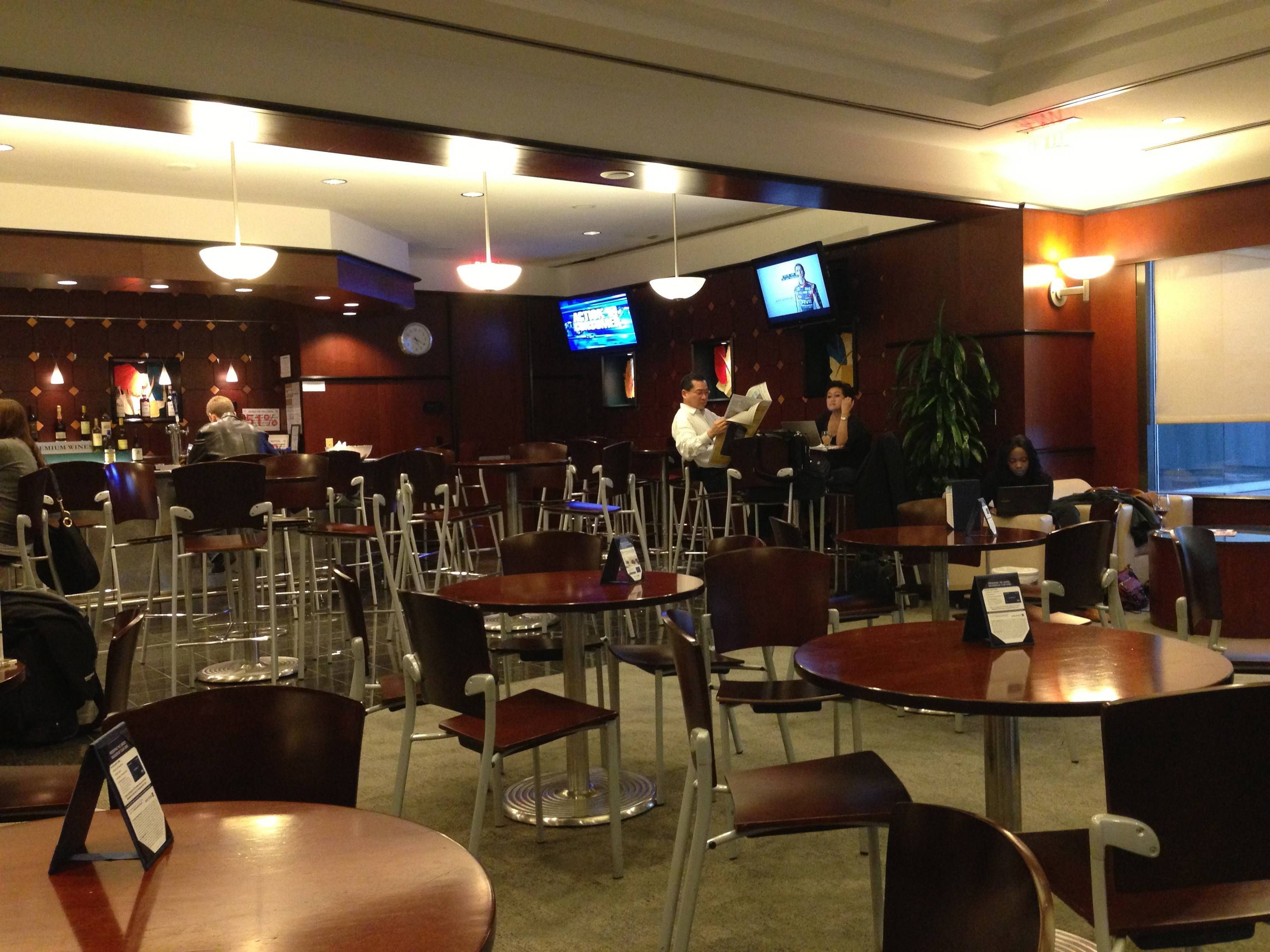 Sala VIP United Club - Aeroporto de Houston (IAH)