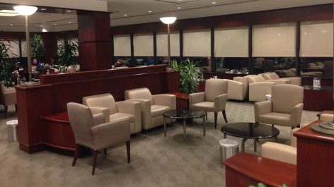 Sala VIP United Club - Aeroporto de Houston (IAH)