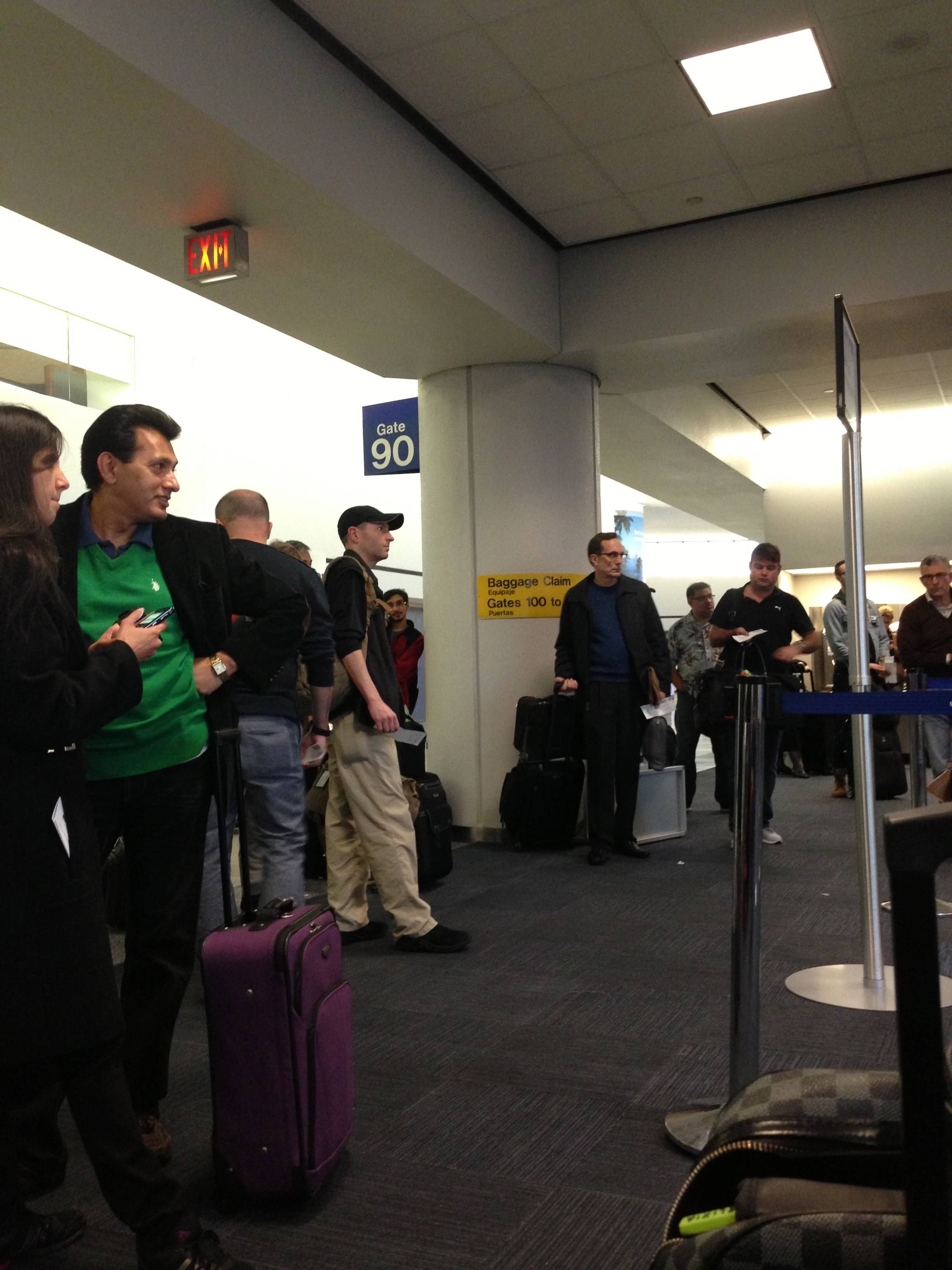 Overbooking United Flight