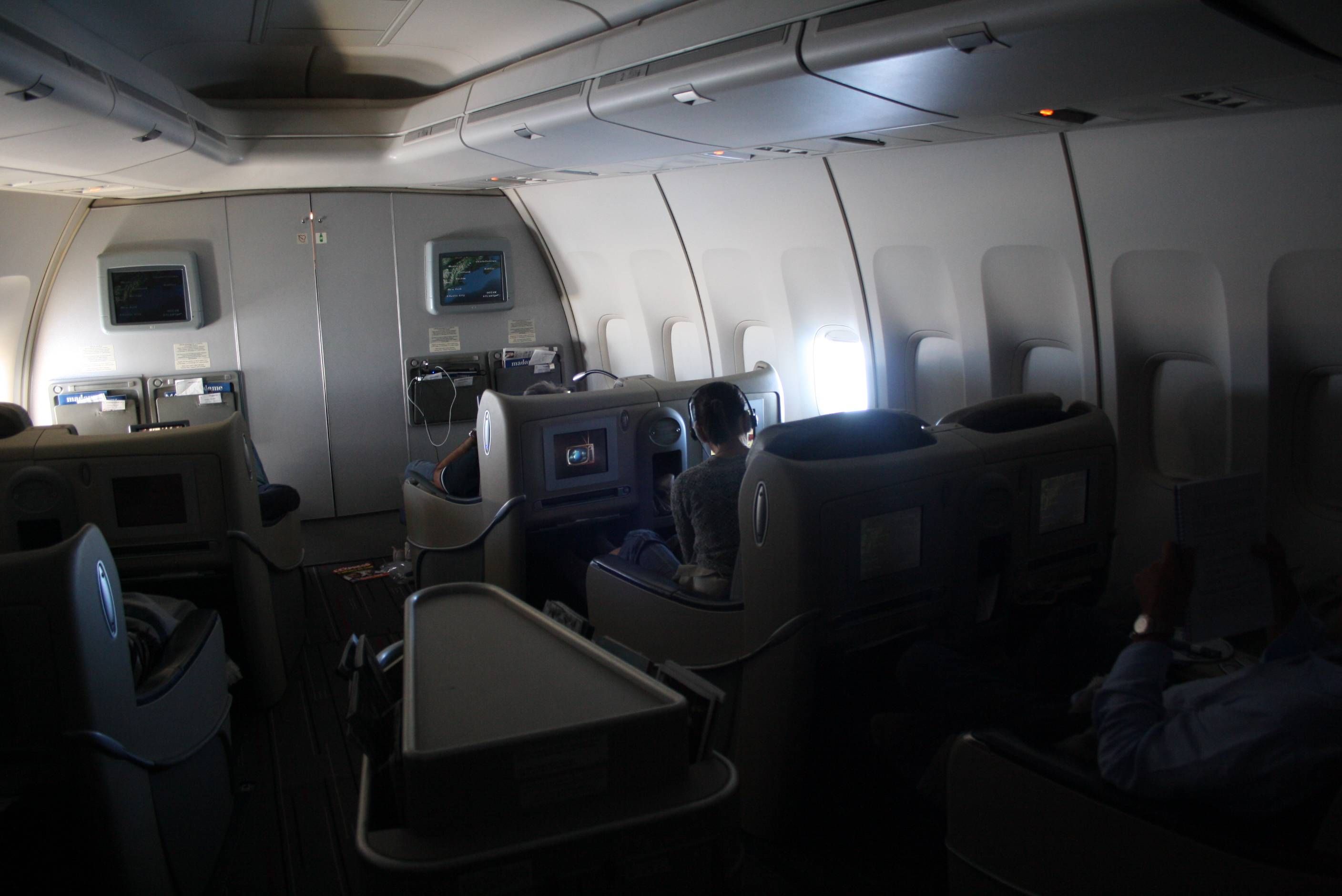 Air France Business Class 747