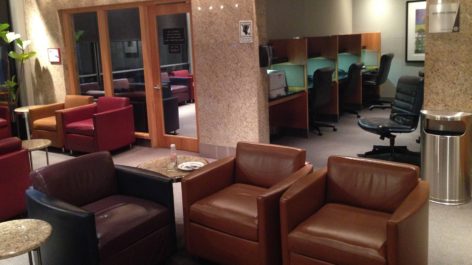 Flagship Lounge da American Airlines no Aeroporto de Chicago (ORD)