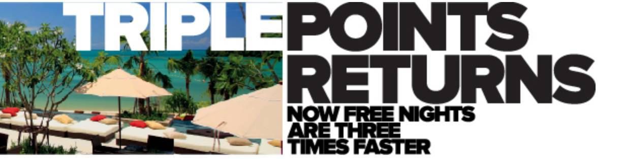 club carlson triple points