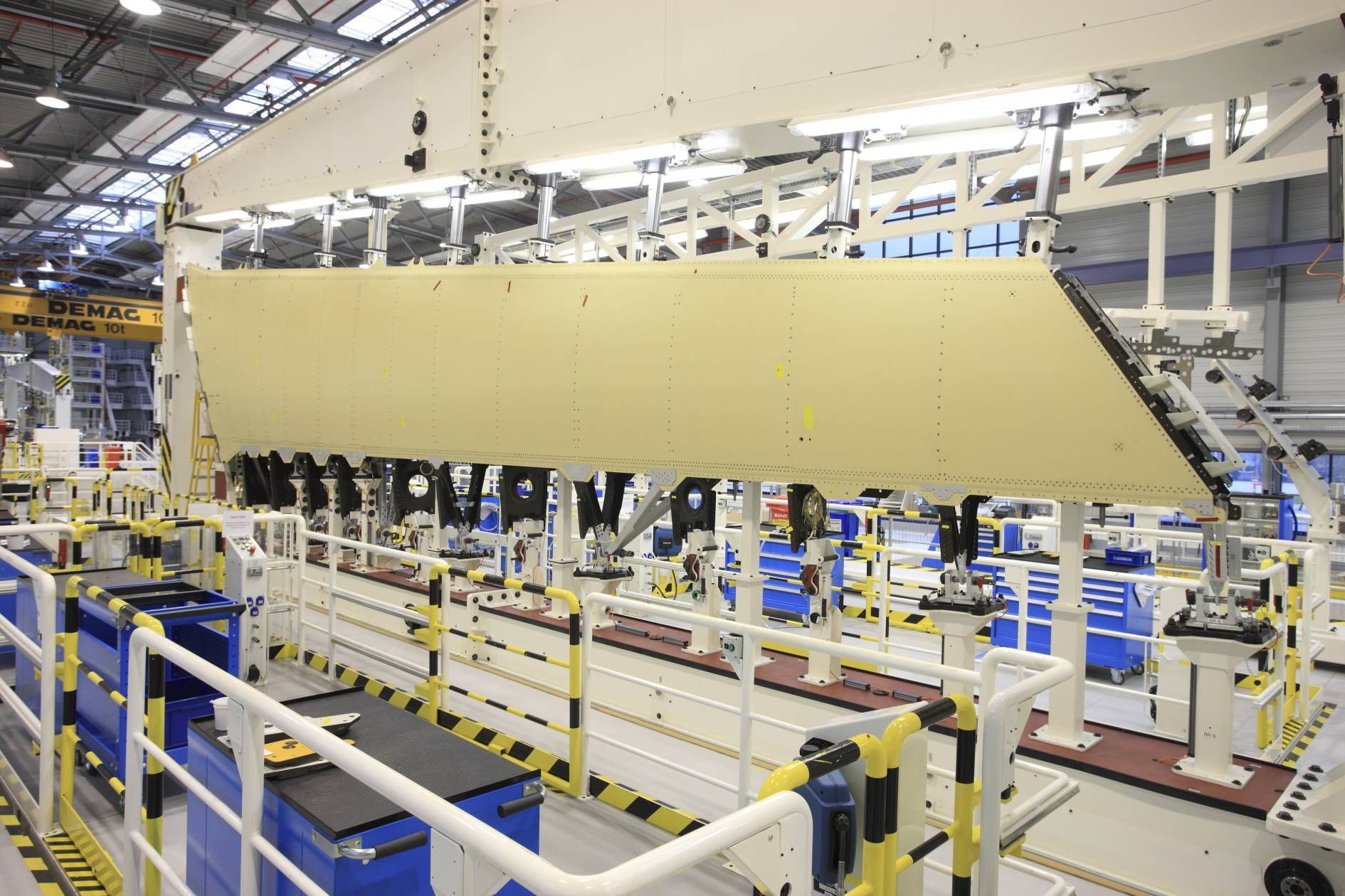Airbus Factory Hamburg - A350 Assembly Line