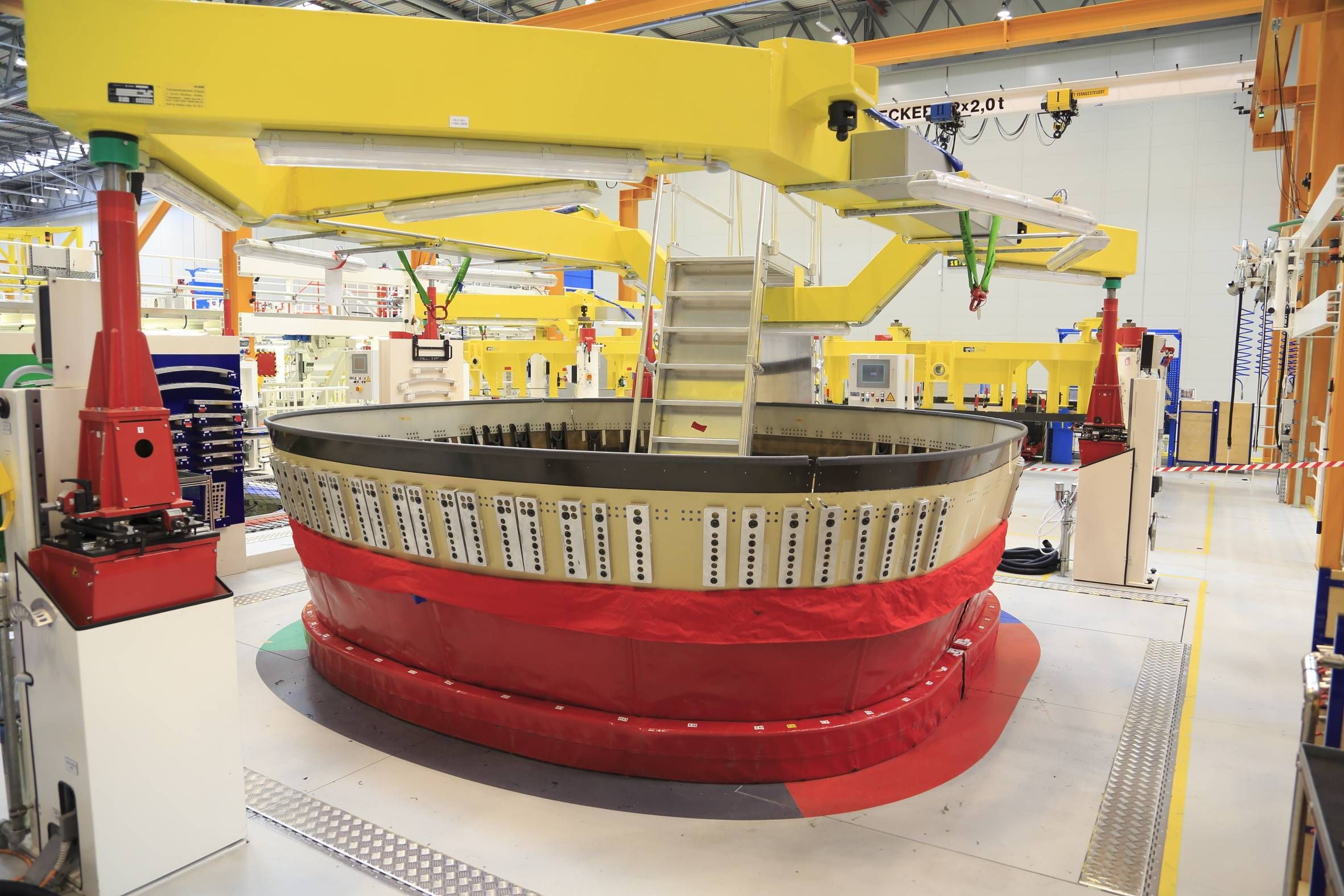 Airbus Factory Hamburg - A350 Assembly Line