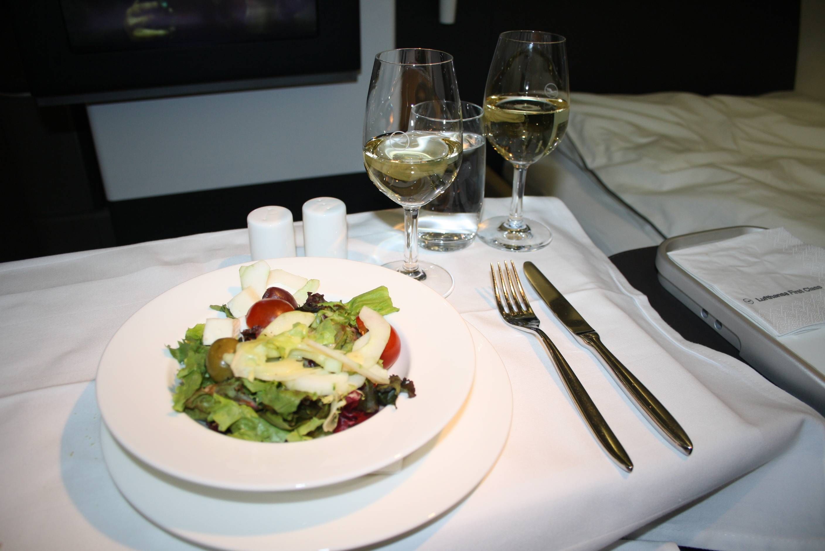 Lufthansa Primeira Classe 747