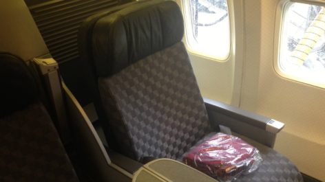 Classe Executiva da American Airlines no Boeing 757-200