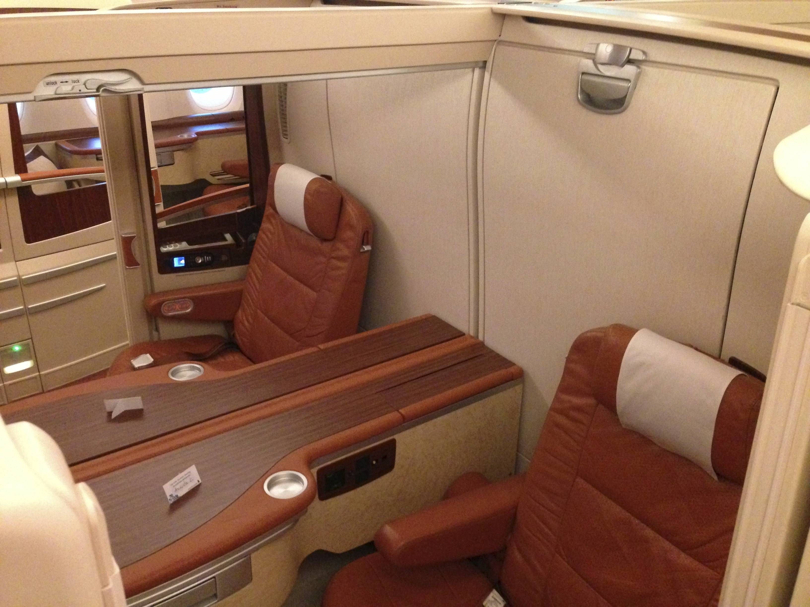 Singapore Airlines A380 Suites