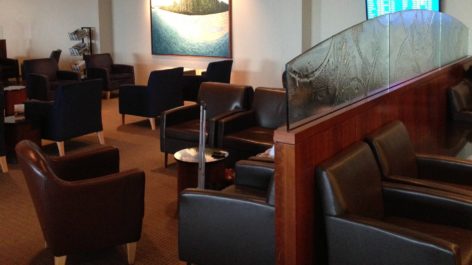 Sala VIP United Club no Aeroporto de Washington