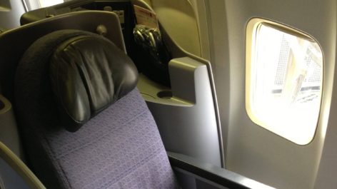 Classe Executiva da United no B757-200