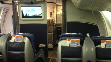 Classe Executiva Envoy da US Airways no B767