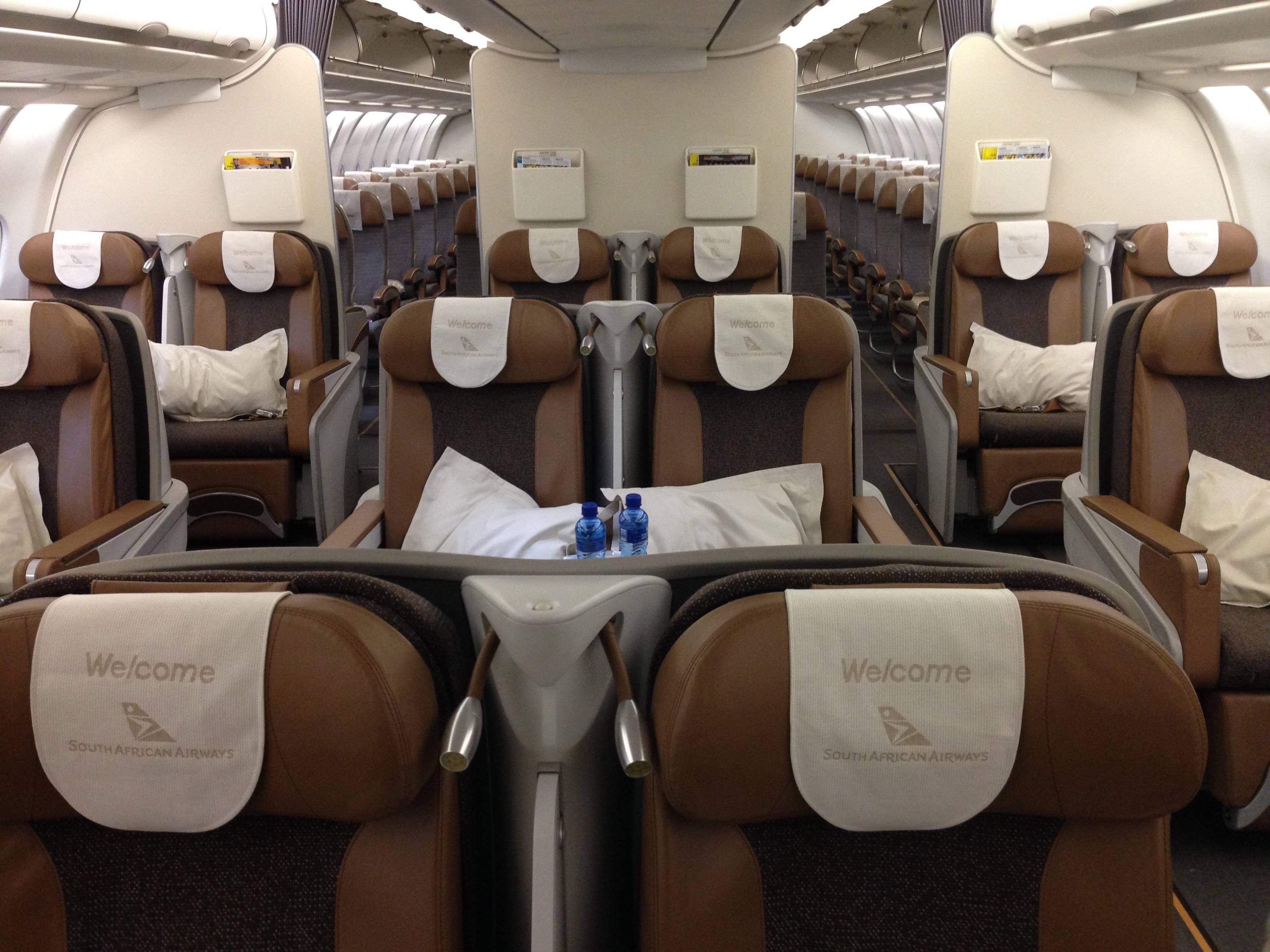 South African Classe Executiva Business Class A330