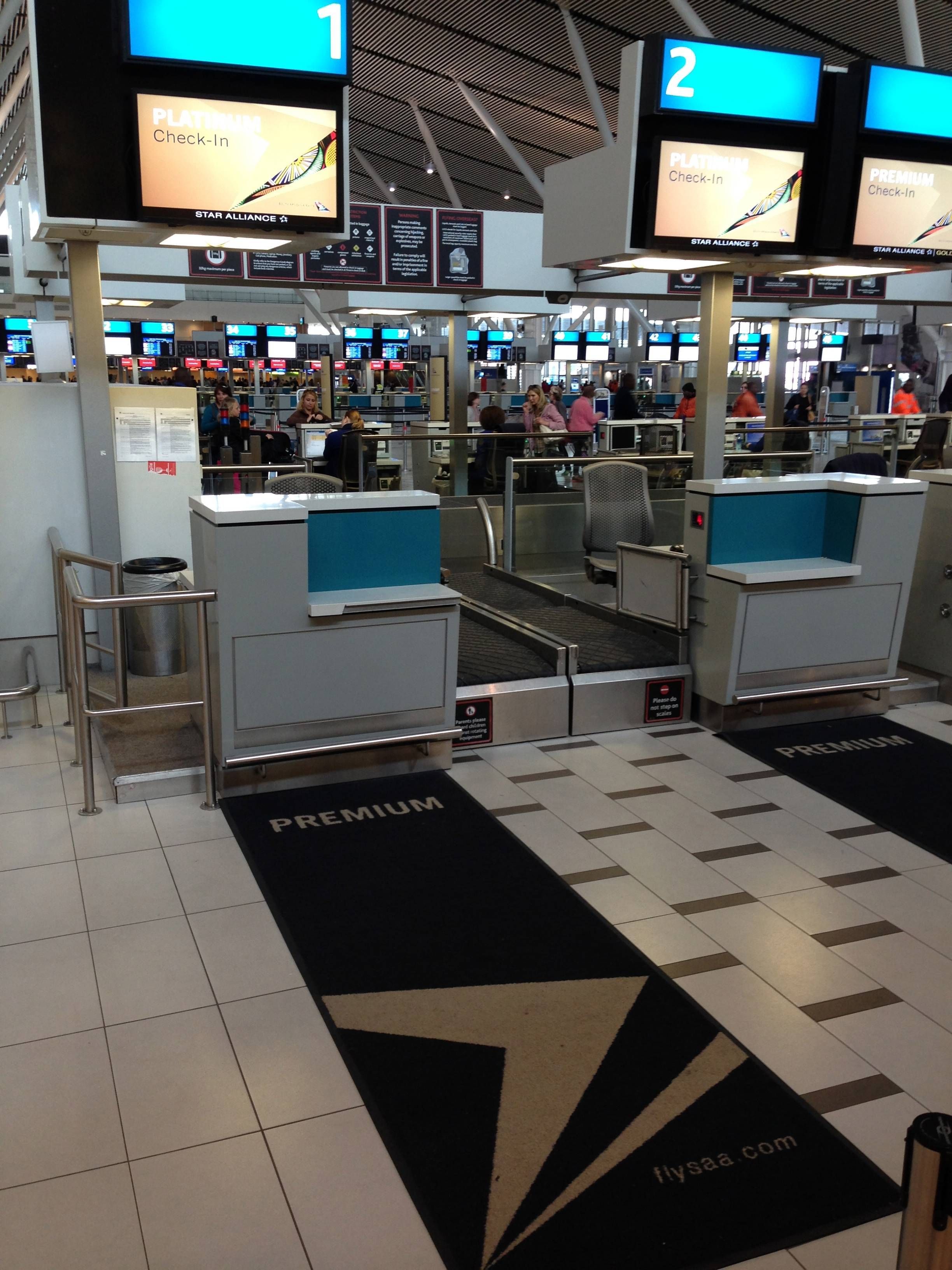 Premium Lounge South African Airways Cape Town