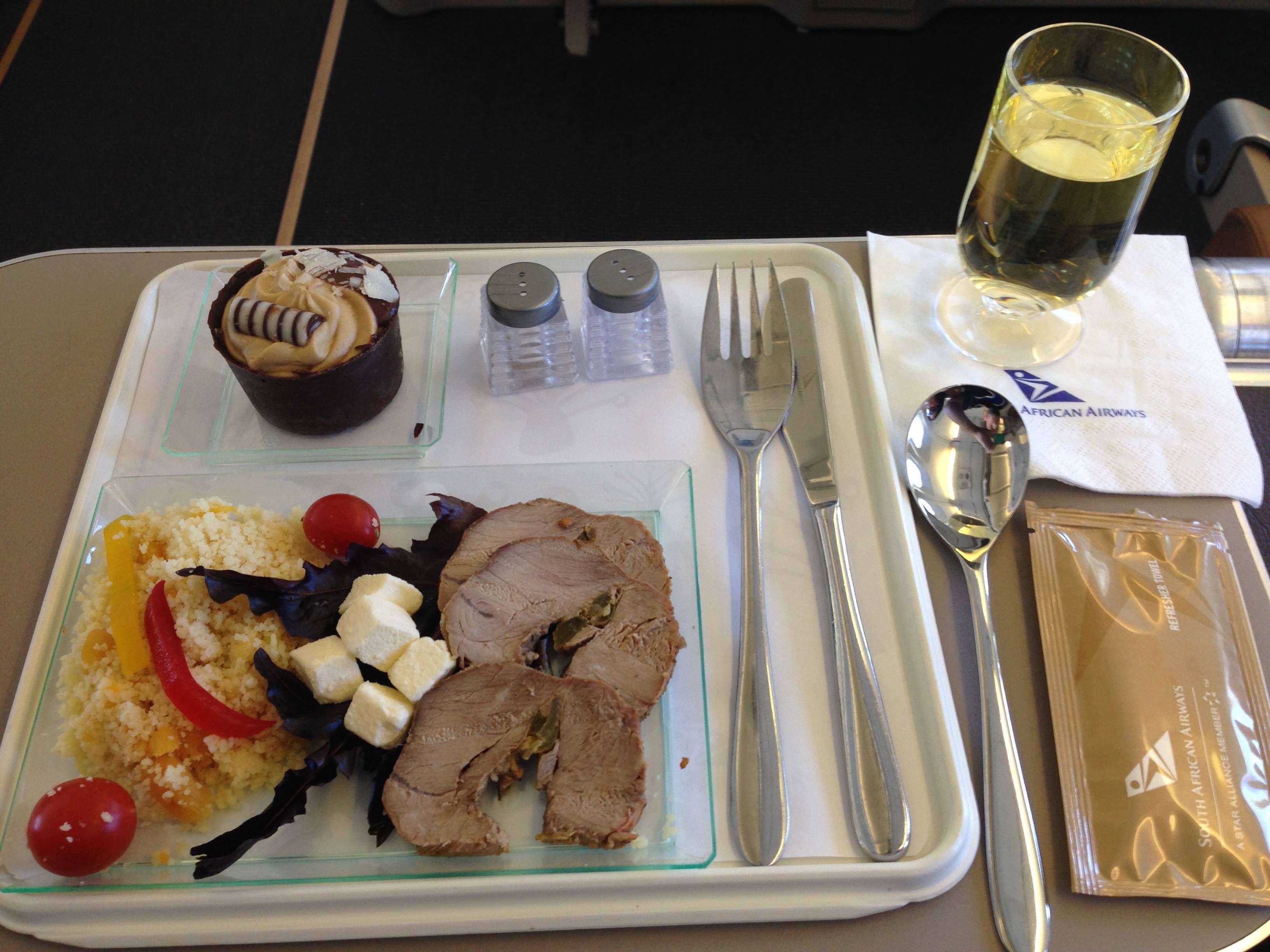 South African Airways Business Class Executiva A340