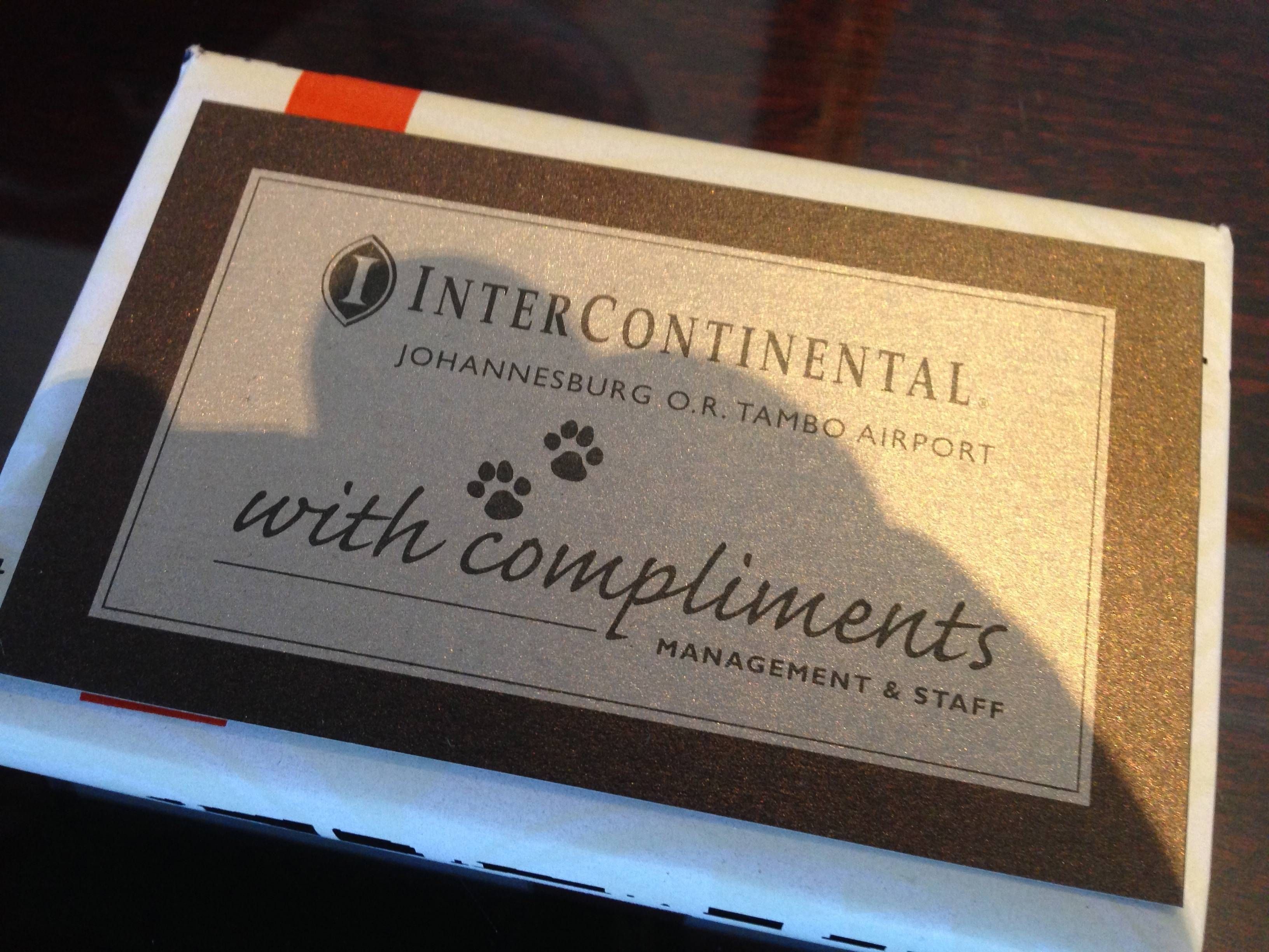 Intercontinental OR Tambo Airport Johannesburg