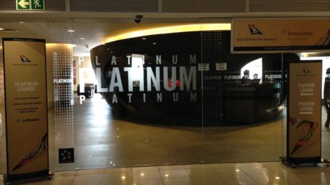 South African Airways Platinum Lounge no Aeroporto de Johannesburgo (JNB)
