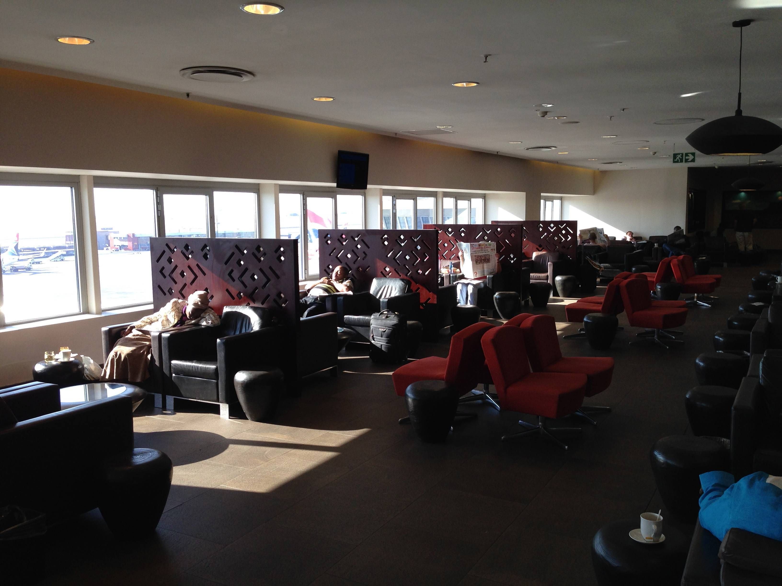 Platinum Lounge South African Airways Johannesburg