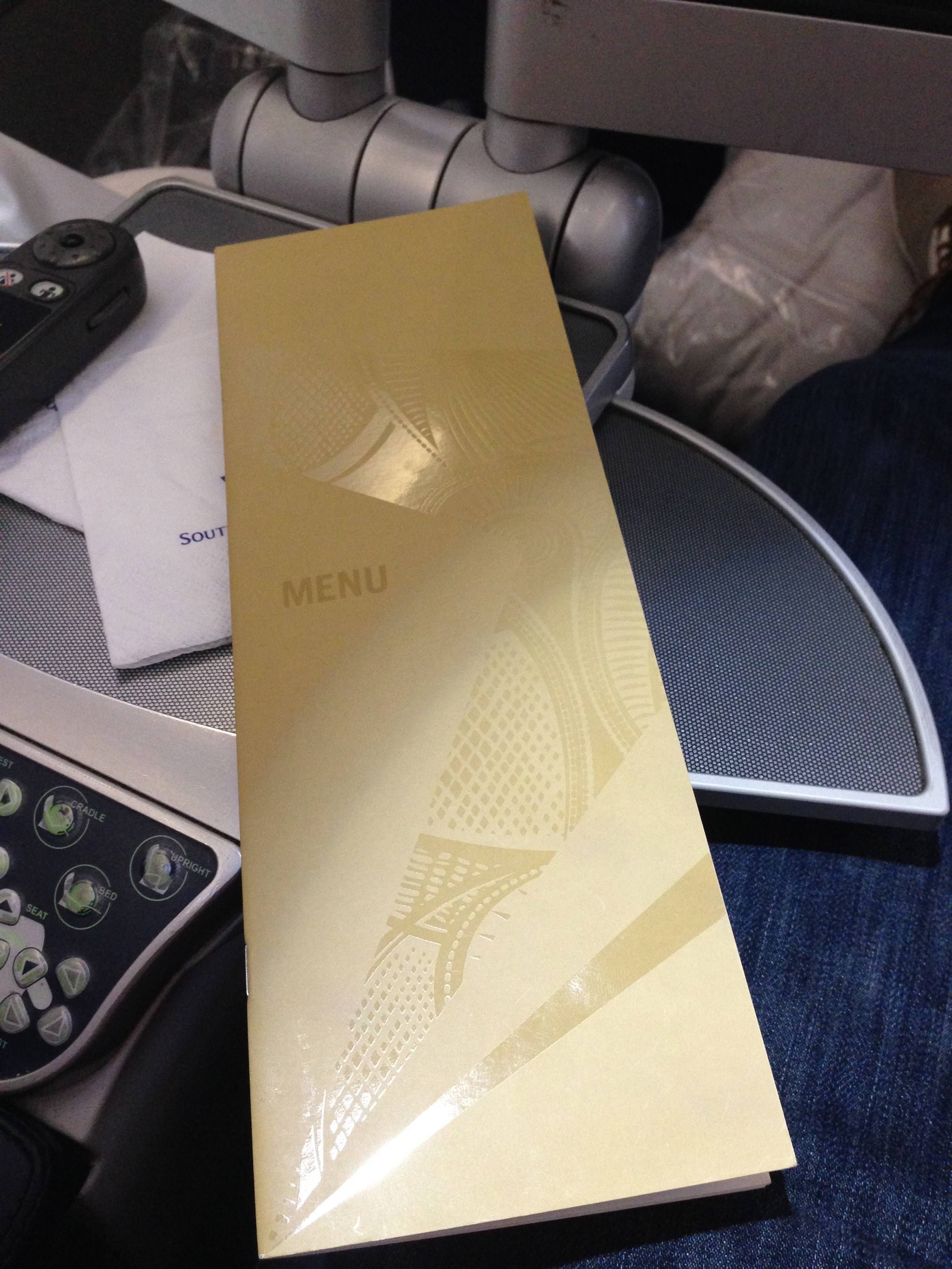 South African Business Class Executiva A340