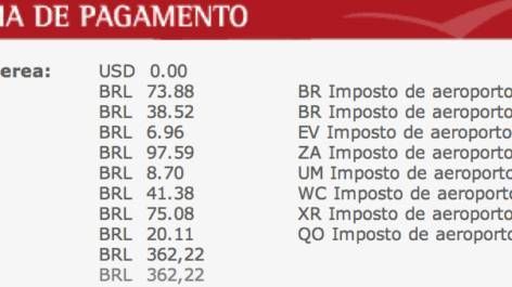 Busca e emissão das passagens
