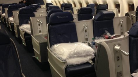 Classe Executiva da Delta no Boeing 767-400ER