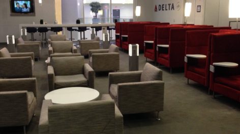 Sala VIP Delta SkyClub no Aeroporto de Atlanta (ATL) - Terminal F