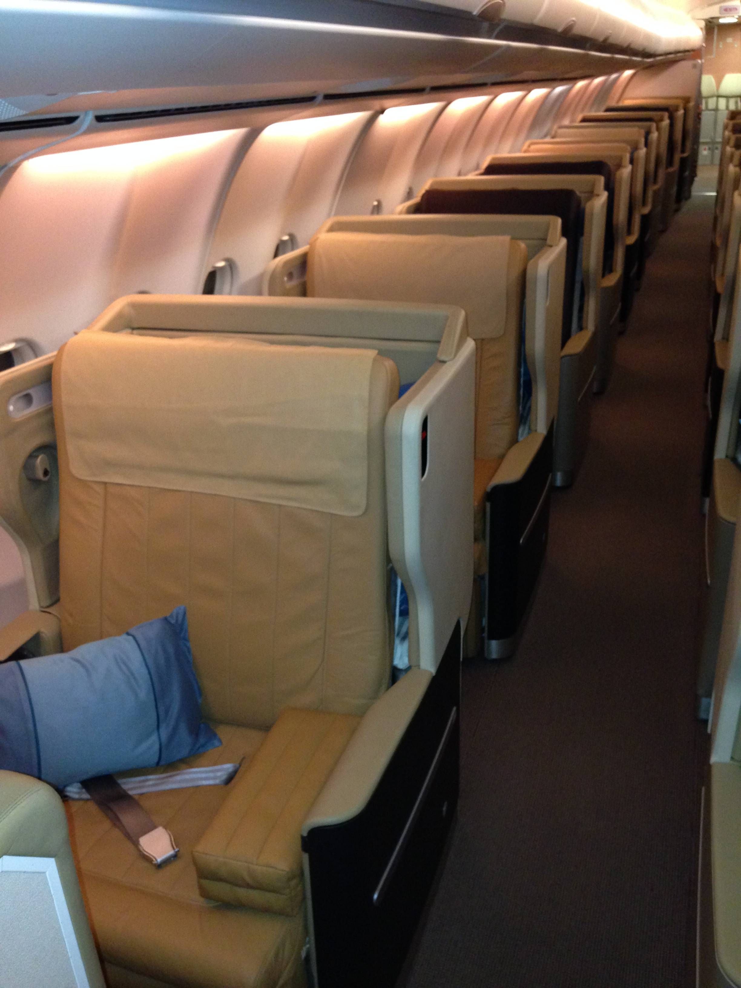Singapore Airlines A340 All Business Class SQ21