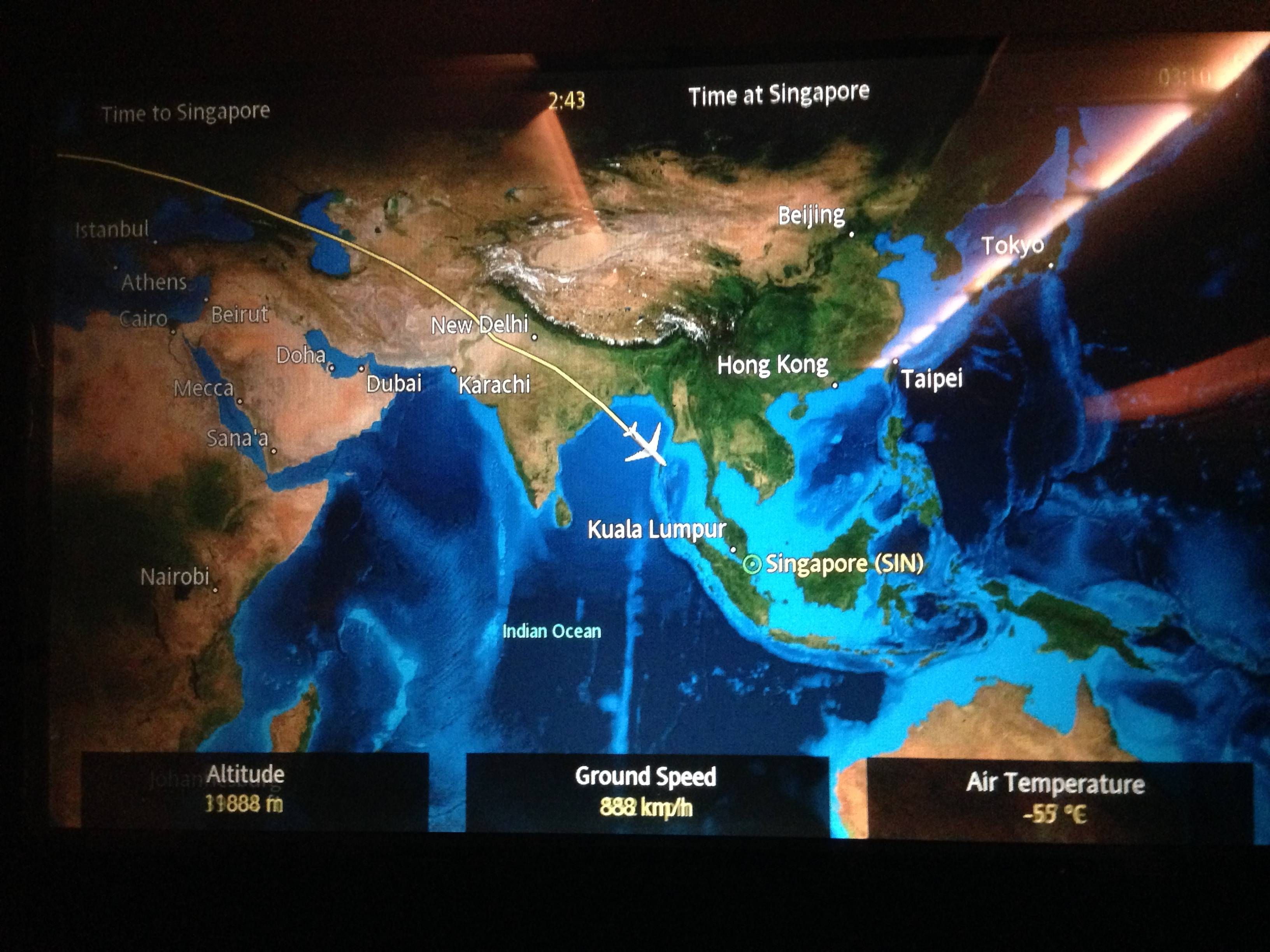 Singapore Airlines A340 All Business Class SQ21