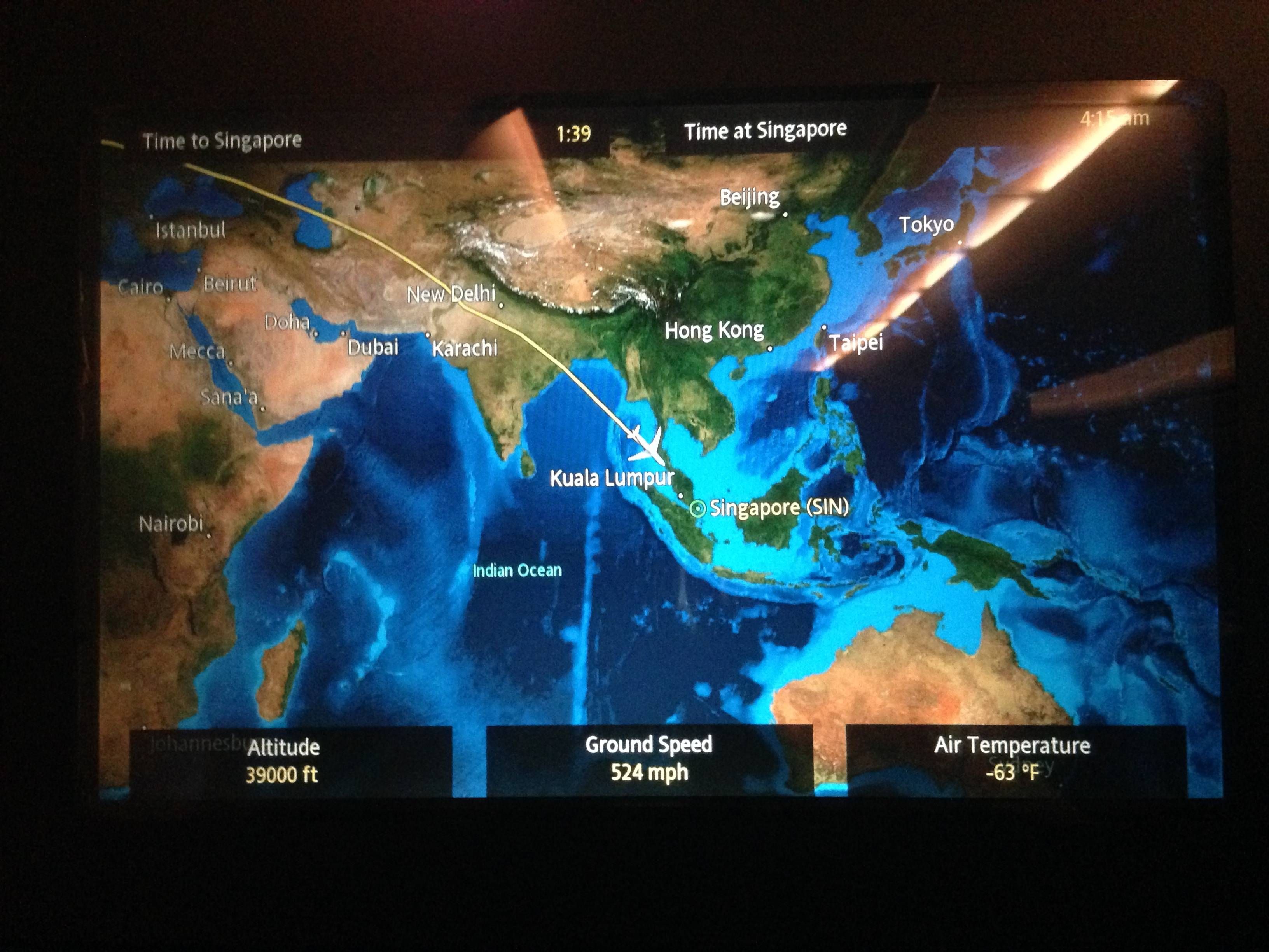 Singapore Airlines A340 All Business Class SQ21