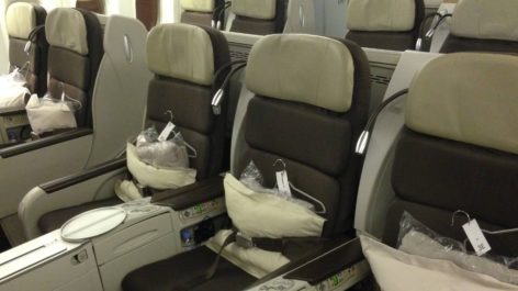 Classe Executiva da Air France no Boeing 777-300ER