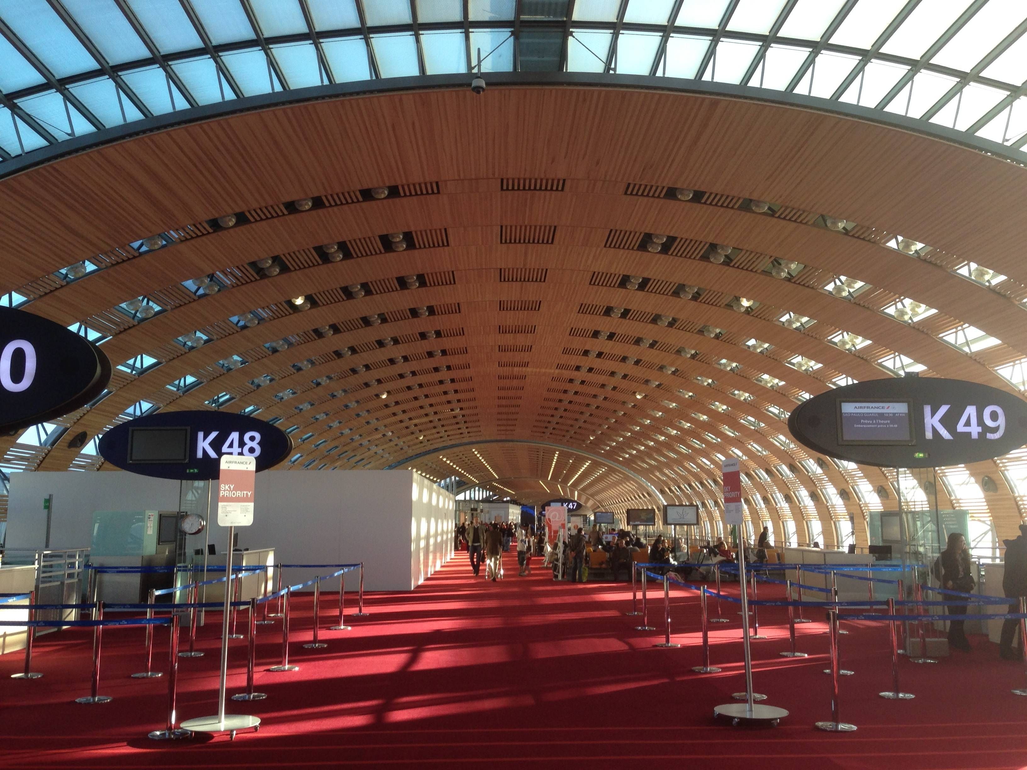 Sala VIP Air France no Aeroporto de Paris (CDG) - Terminal E - Portões K