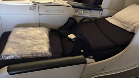Classe Executiva da Air France no Boeing 777-200ER