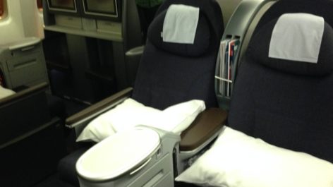 Classe Executiva da United no Boeing 767-300