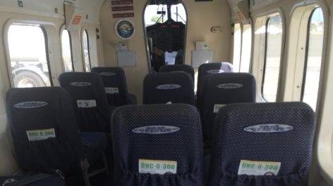 Classe Econômica da Seaborne Airlines no DHC-6-300