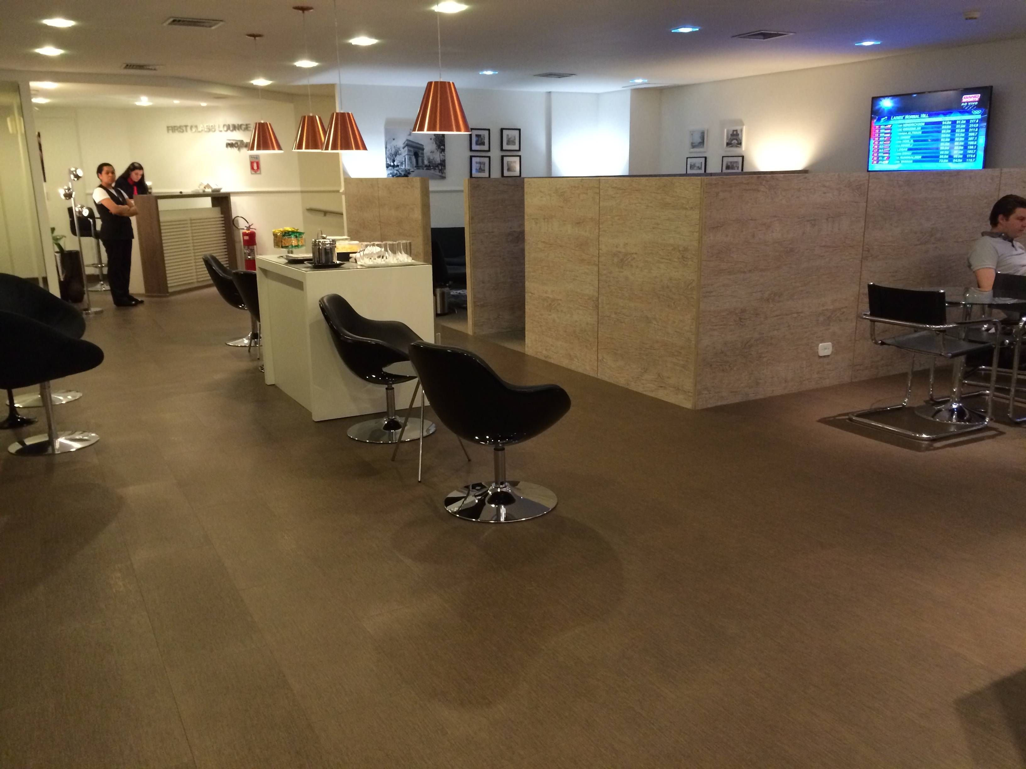 Swiss First Class Lounge Sao Paulo Guarulhos
