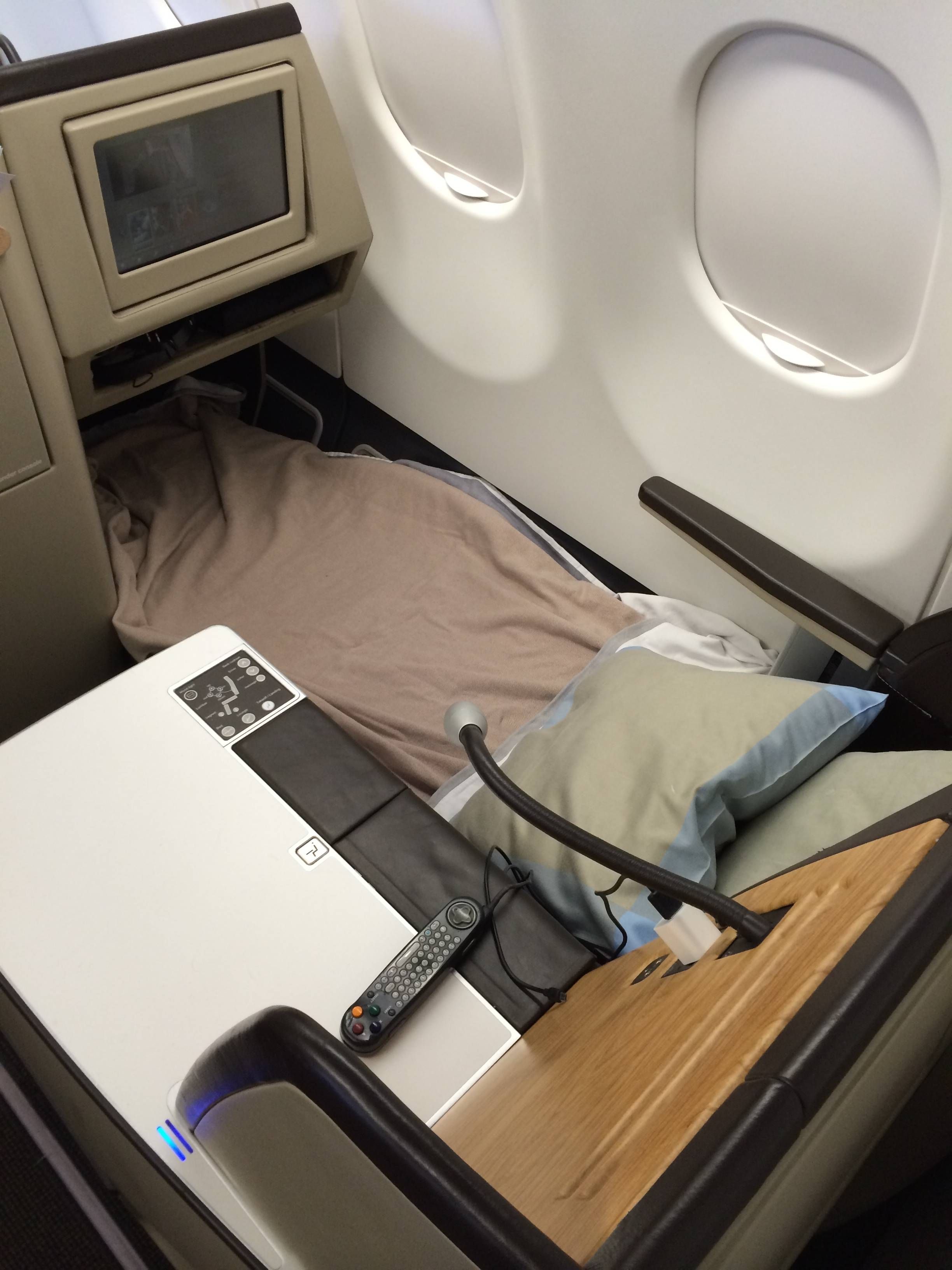 Clase Executiva Swiss A330 Business Class