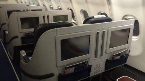 Classe Executiva da Egyptair no Airbus A330