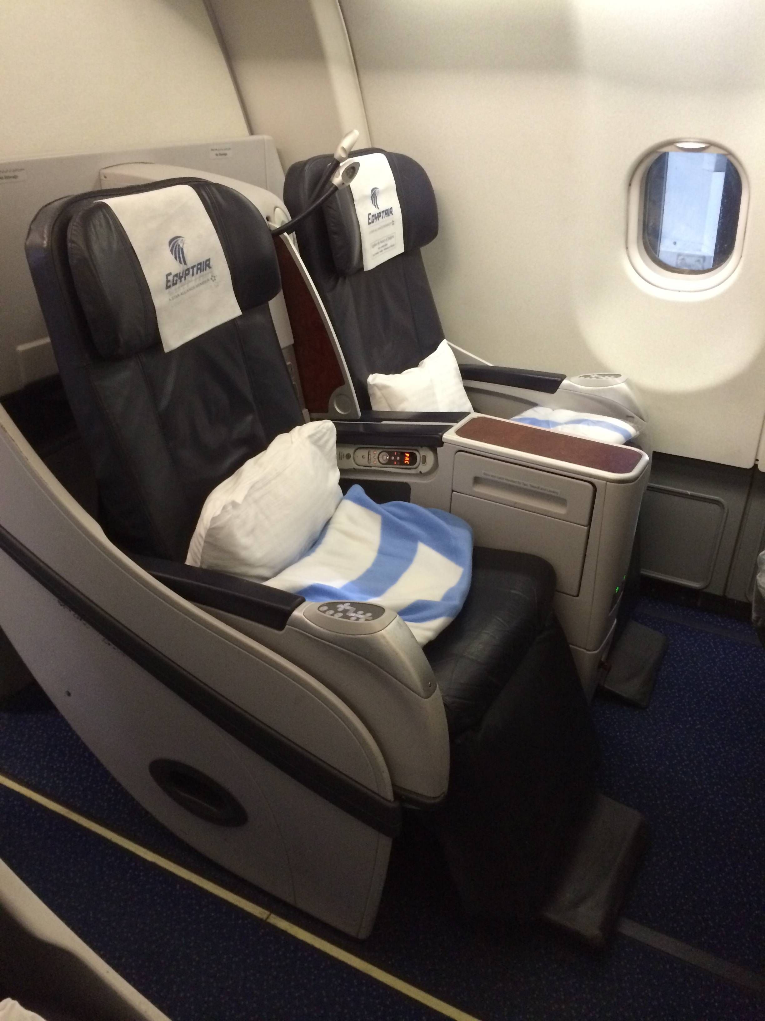 Classe Executiva Egyptair A330 Business Class