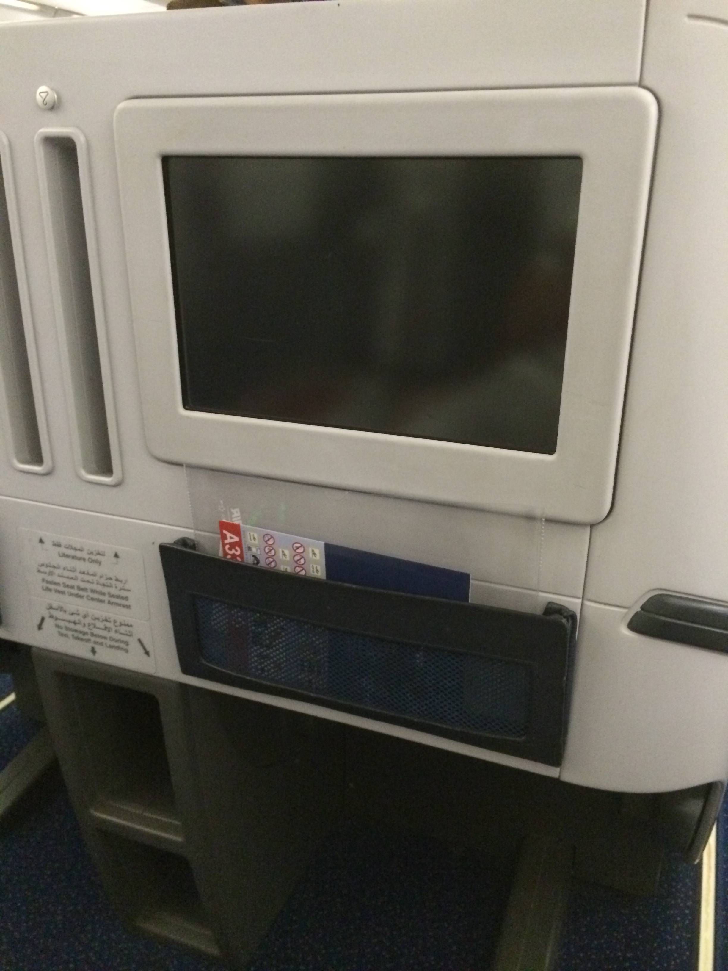 Classe Executiva Egyptair A330 Business Class