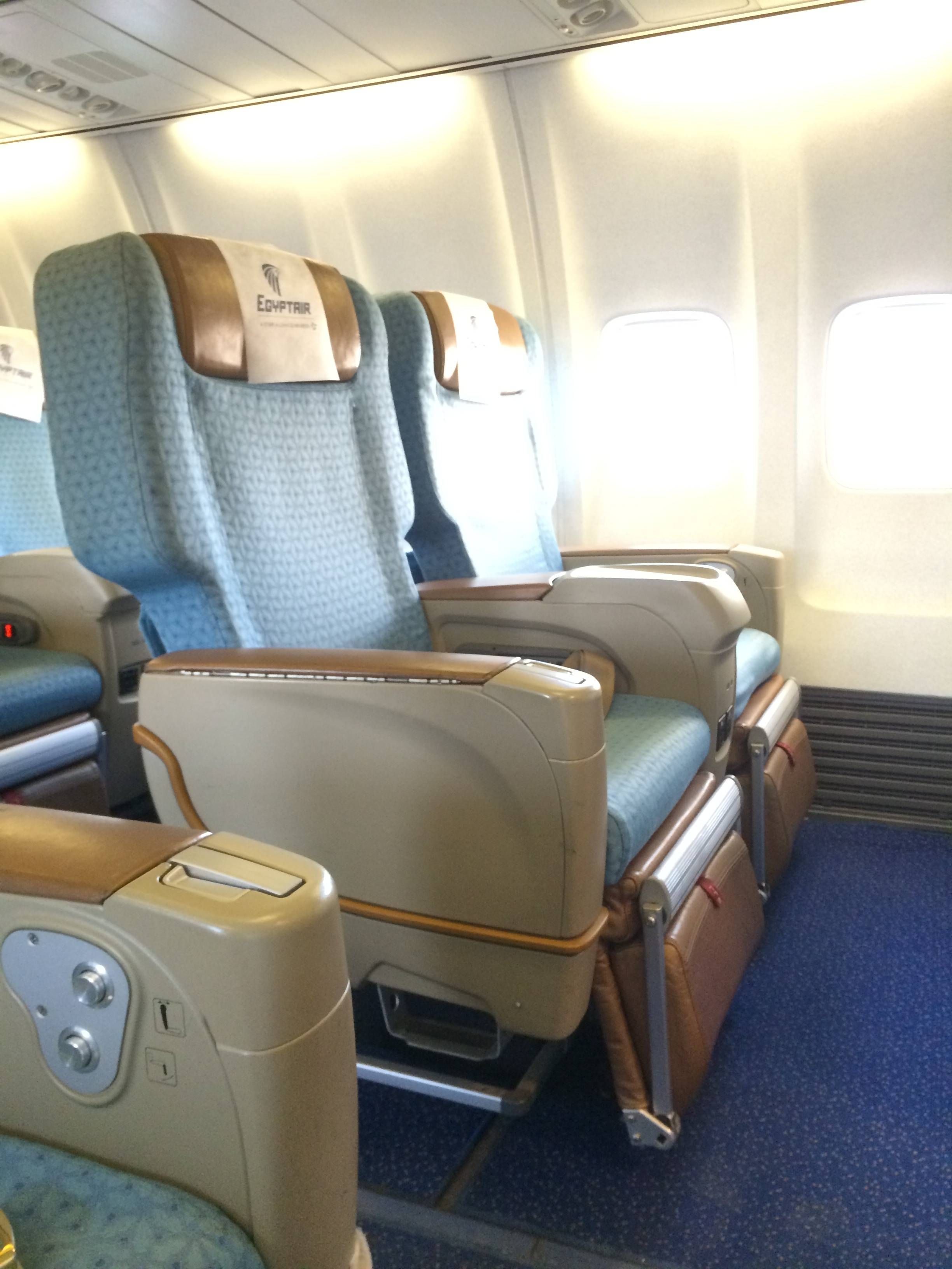 Classe Executiva Egyptair B737 Business Class