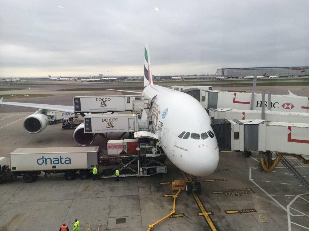 Emirates First Class Lounge Heathrow sala vip