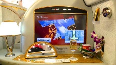 Primeira Classe da Emirates - Suites no A380