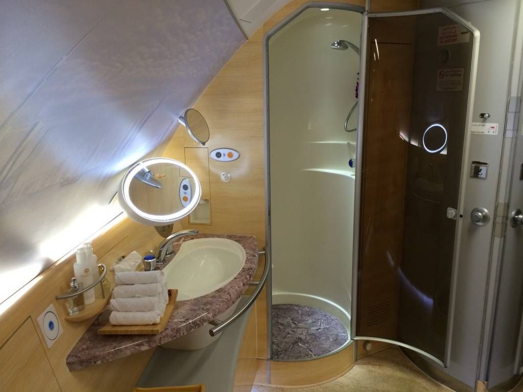 Primeira Classe Emirates Suites A380