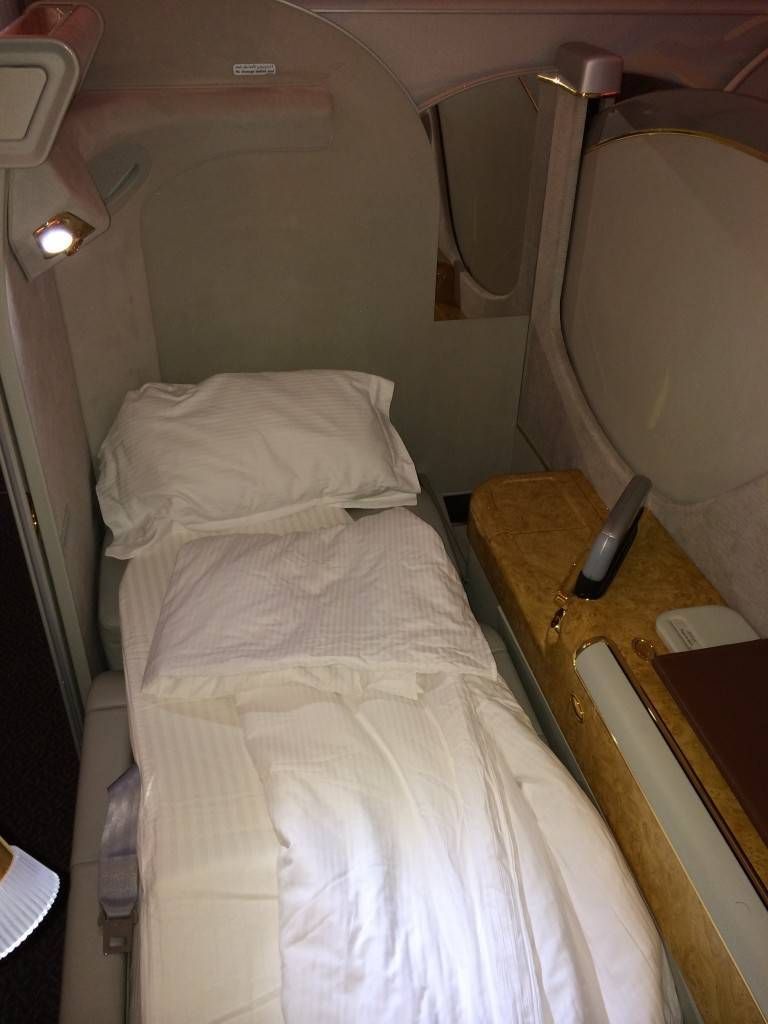 Primeira Classe Emirates Suites A380