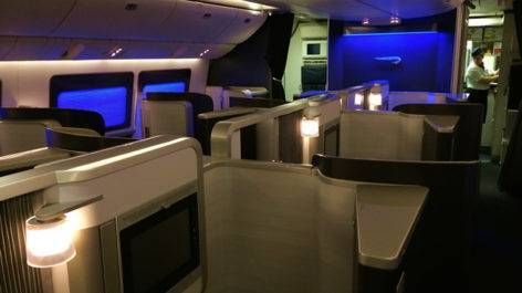 Primeira Classe da British Airways no Boeing 777-300ER