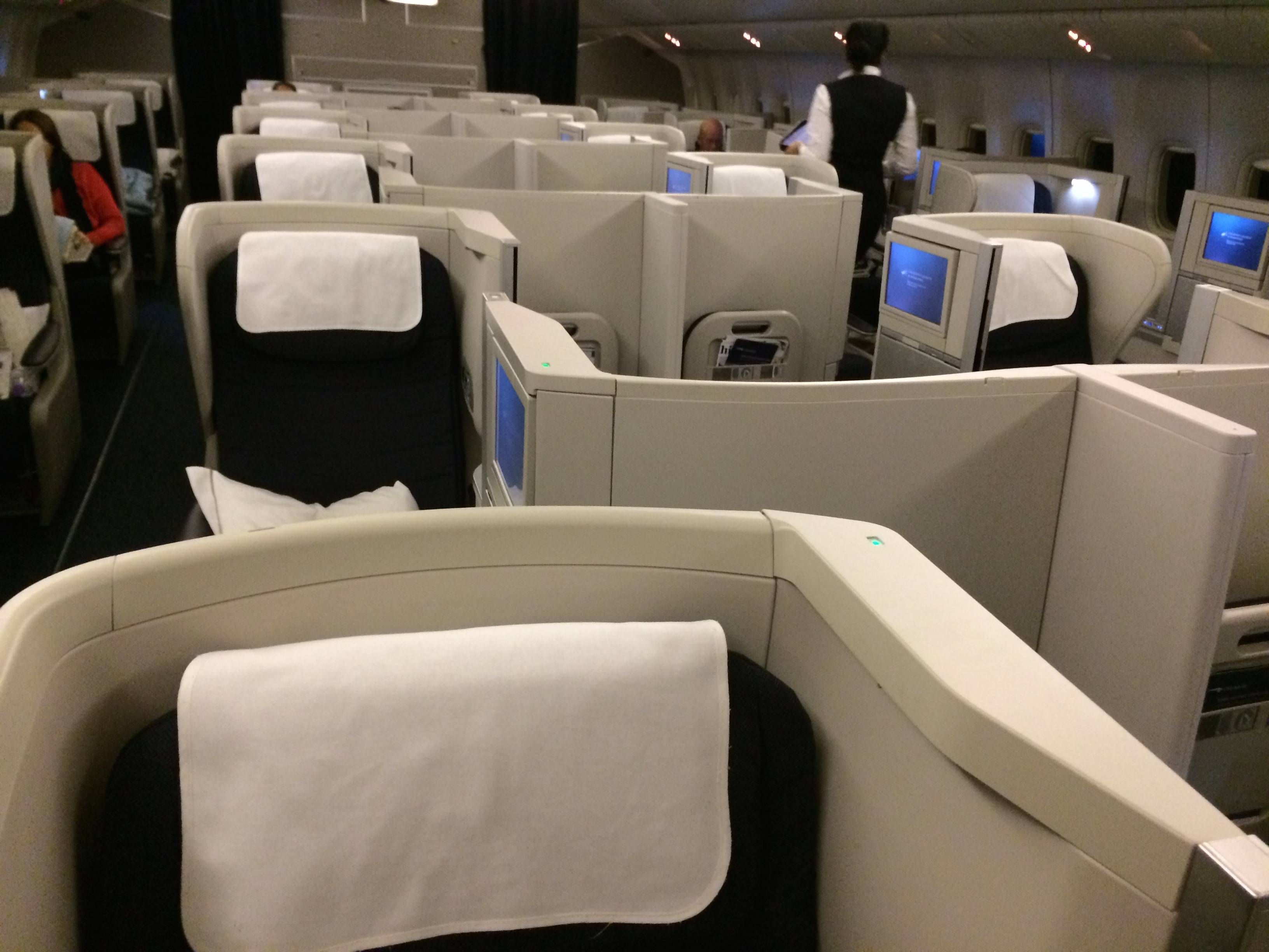 British Airways B777-300ER Business Class Club World Classe Executiva