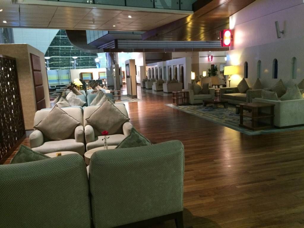 Emirates First Class Lounge