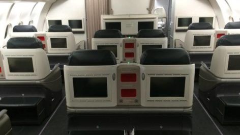 Classe Executiva da Turkish Airlines no A330