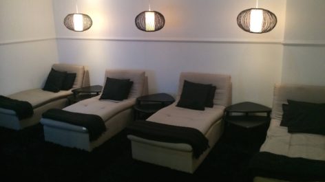 Sala VIP Lufthansa/SWISS First Class Lounge no Aeroporto de Guarulhos (GRU)
