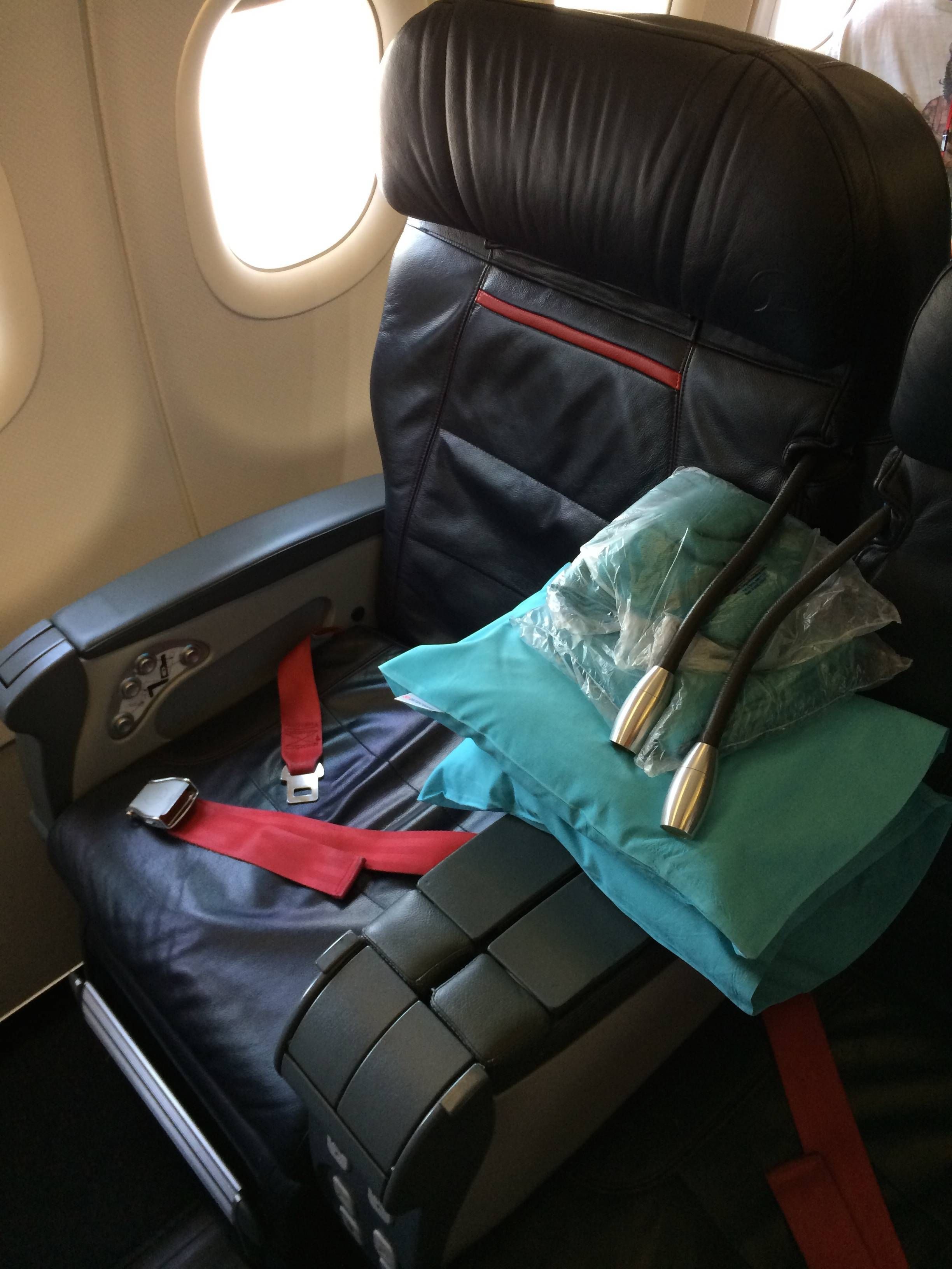 Turkish Airlines BUsiness Class Executiva A321 - passageirodeprimeira