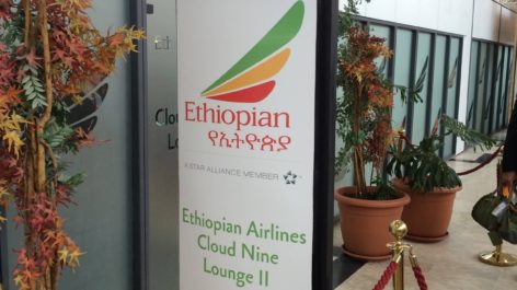 Sala VIP Cloud Nine da Ethiopian Airlines no Aeroporto de Addis Ababa (ADD)